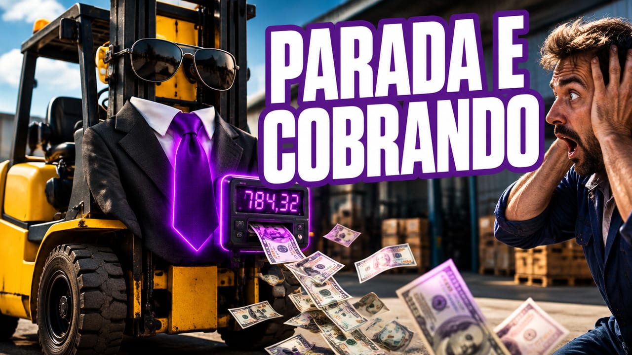 A empilhadeira que você vai comprar pra Black Friday vai ficar 10 meses parada — e custar R$ 11 mil de juros