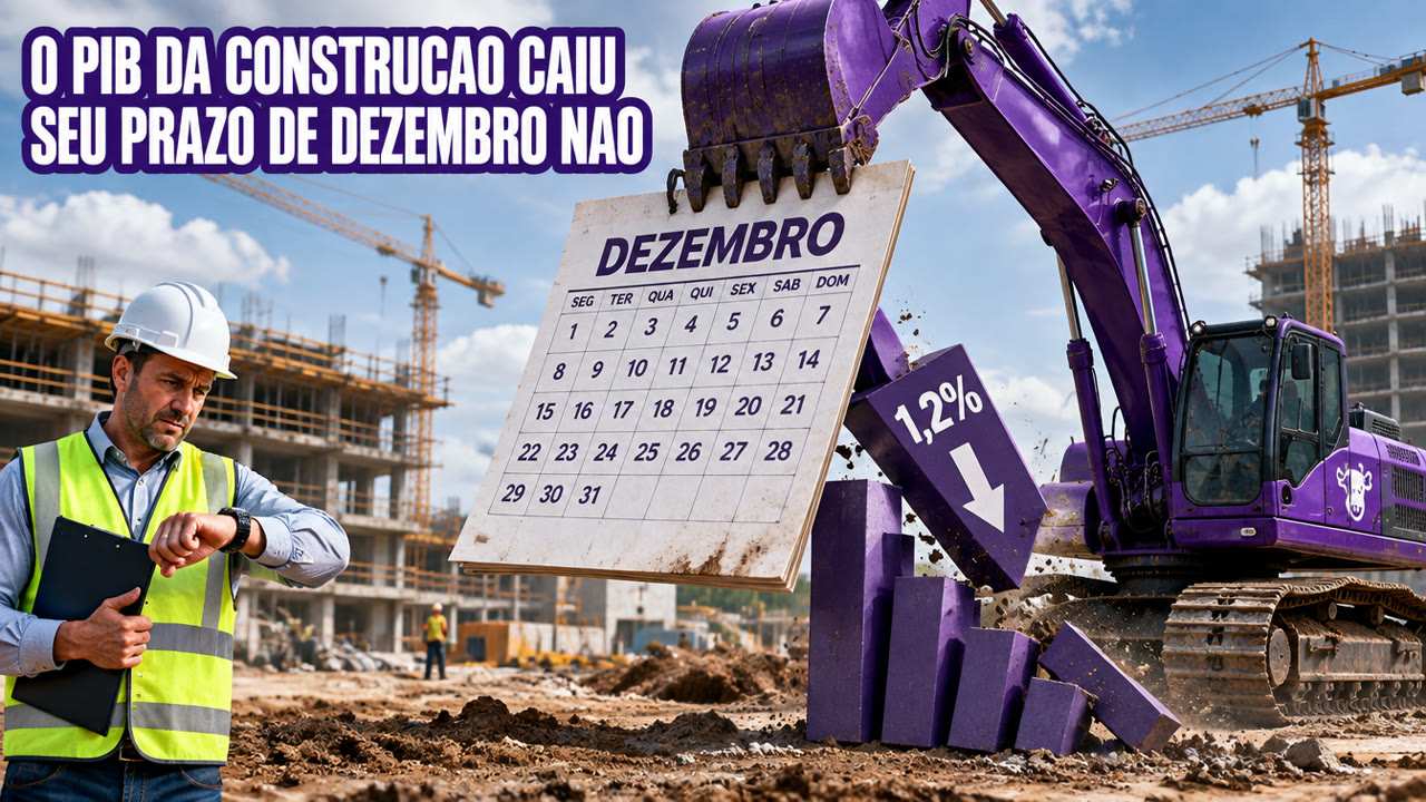 O PIB da construção desacelerou. Seu prazo de dezembro, não.