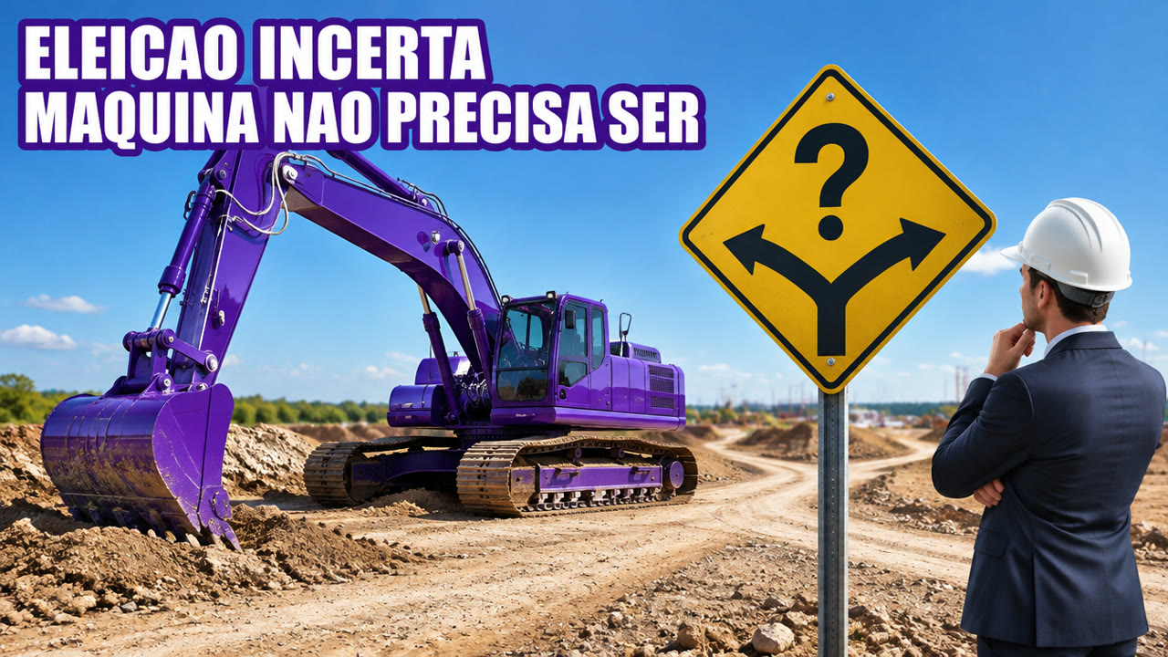 A eleição de domingo é incerta. Sua decisão de comprar a máquina não precisa ser.