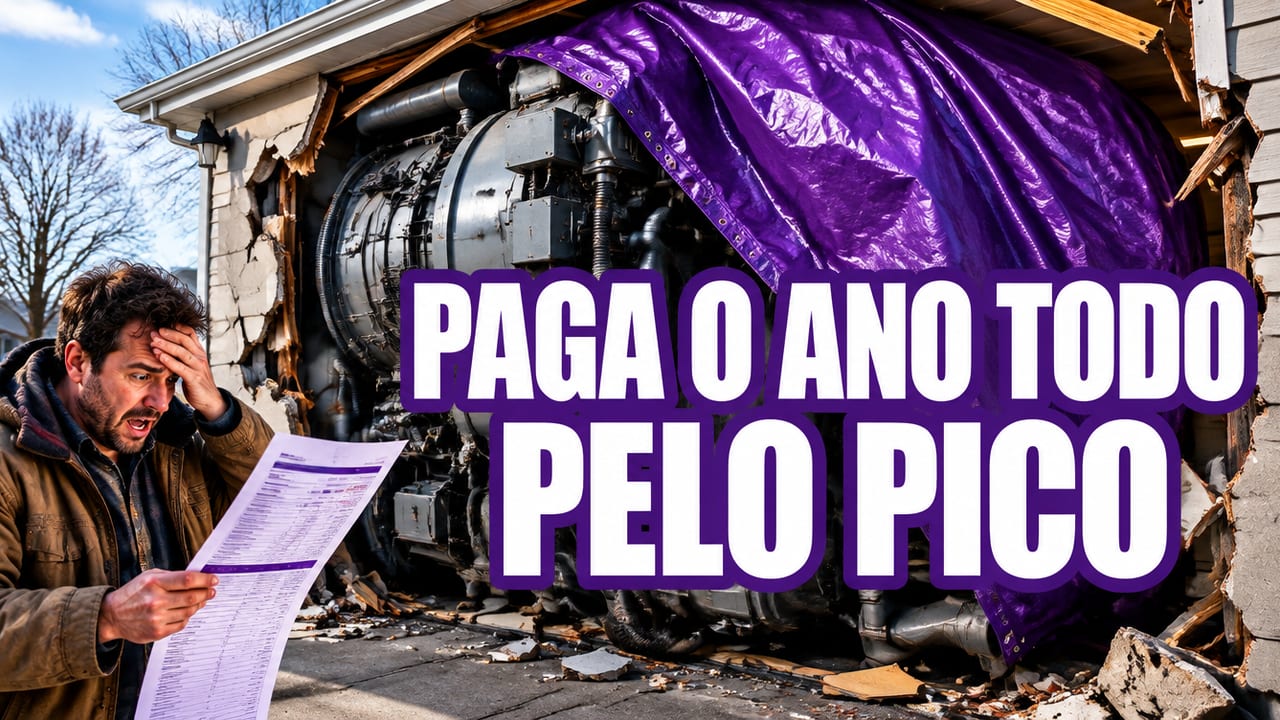 Você dimensionou tudo pro pico. E vai pagar por isso os 9 meses que o pico não existe.
