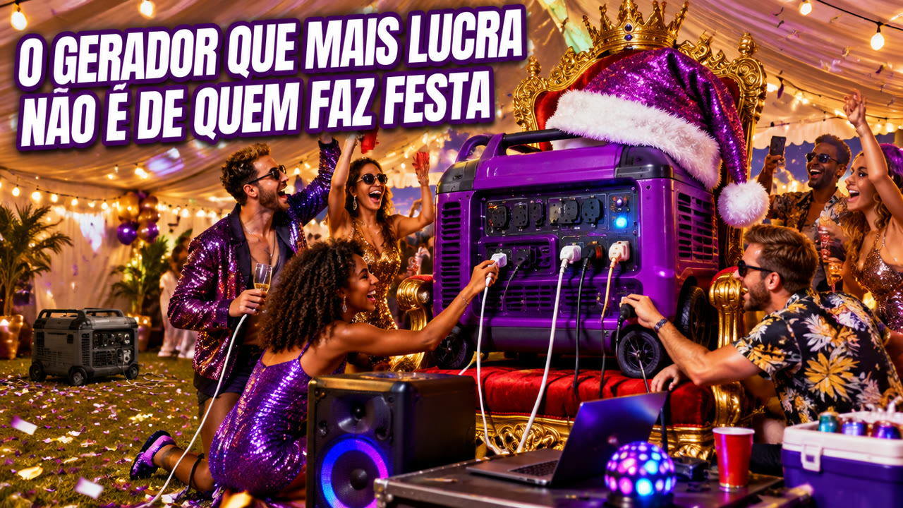 O gerador mais lucrativo do fim de ano não pertence a uma empresa de eventos.