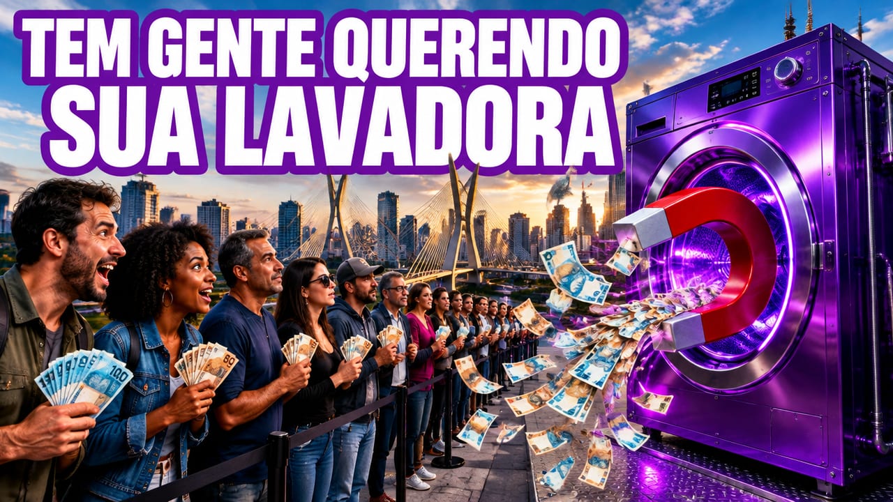 Sua lavadora industrial parada meia semana em SP: tem gente procurando esse ferro na Moreco — e ele não existe.