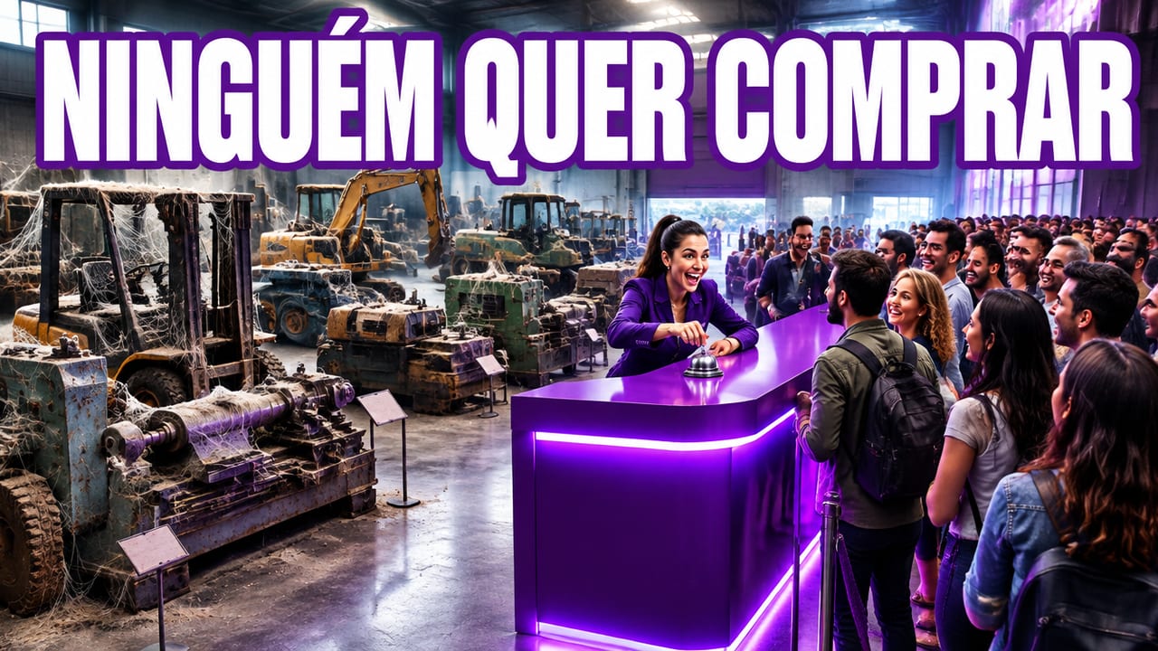 Ninguém quer comprar sua máquina em 2026. Todo mundo quer ALUGAR ela.