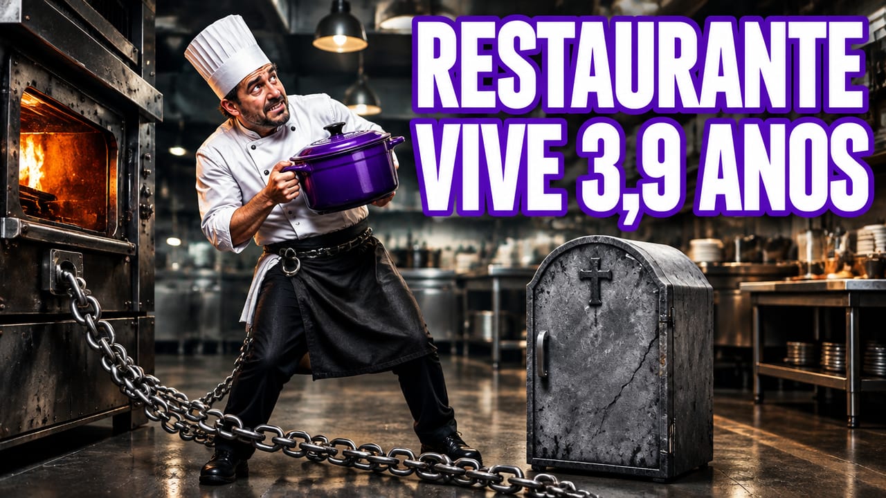 Seu restaurante tem 3,9 anos de vida — mas você financiou a cozinha em 60 meses